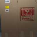 Designart Fantastic Fractal Abstract Pattern Canvas Artwork, 12" H x 20" W x 1" D 1P, White