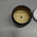 Sweet Water Decor Driftwood and Mahogany Candle - Mahogany, Lavender, Wood, and Geramium Scented Candle for Home - 9oz Amber Jar, 40 Hour Burn Time, Made in The USA (Black Label)