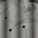 Ebifin Men's Notch Lapel Double Breasted Long Trench Coat Casual Cotton Blend Peacoat (X-Large, White)