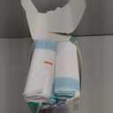 120 Disposable Commode Liners for Bedside Commode, Beside Commode Liners, Portable Potty Liners for Adults, Toilet Liners Portable Commode Bags for Commode Chair (Blue - 120 Liners)