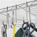 8 pcs, Stainless Steel S Hook Cookware Hooks, Multiple Uses, for Kitchenware, Pots, Utensils, Clothing Bags, Towels, Plants, Tools (8)
