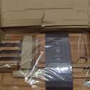 Astercook Deep-Carbonized Bamboo Cutting Boards for Kitchen with Wood Storage Stand, Reversible Charcuterie & Chopping Boards with Juice Grooves and Easy-Grip Handles, Knife-Friendly, Kitchen Gift