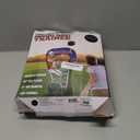 Island Genius Inflatable Football Target Toss Toy and Game for Boys Ages 8-12, 60 inch Receiver with Mini Soft Football