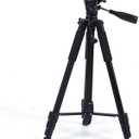 REFLEX CAMERA Travel Tripod – Lightweight Aluminum, 55 cm–170 cm Adjustable, 4 kg Capacity, 360° Pan Head, Bubble Level & Non-Slip Feet for DSLR/Mirrorless/Video Cameras