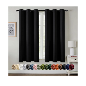 MIULEE Black Blackout Curtains for Bedroom Living Room 63 Inches Long 2 Panels, Thermal Insulated Room Darkening Drapes Solid Grommet Top Noise Reduction Light Blocking Halloween Window Treatments