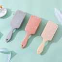 2 x 2 Pack Brush Set, Paddle Hair Brush for Women with All Hair Types,Portable Travel Brush,Compact Foldable Brush with Mirror for Purse,Small Pocket Comb(Pink)