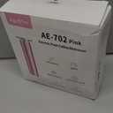 4.8IN Longer Electric Foot Callus Remover with 80pcs Sandpaper Discs, Professional Aluminum Callus Remover for Feet, Stepless Speed Control Pedicure Tools for Dead Skin (Pink)