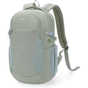 ECOHUB 17" Laptop Backpacks with Laptop Compartment Work Backpack Women Lightweight & Water Resistant Travel Backpack,Green