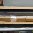 12FT Heavy Duty Exterior Double Sliding Rail Barn Door Hardware, 12FT-Double door kit