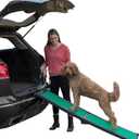 Pet Gear Travel Lite Ramp with supertraX Surface for Maximum Traction, 4 Models to Choose from, 66 in. Long, Supports 150 -200 lbs, Find the Best Fit for Your Pet