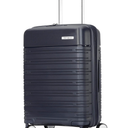 Samsonite Elevation Plus - Carry-On Hardside Luggage - Scratch Resistant Polypropylene Shell, RightHeight Adjustable Handle, Integrated AirTag Holder, TSA Lock, WetPak Compartment - Midnight Blue