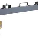 Happybuy 105lbs Hanging Magnetic Sweeper Pickup Tool, Nail Hang-Type Magnetic Forklift Sweeper, Industrial Grade Magnets Steel Material Hunting Accessories for Picking Up Bolts Nails Iron Chips Metals