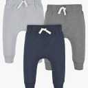 Gerber Baby-Boys Toddler 3-Pack Jogger Pants, 3T