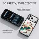 Clear TPU Phone Case Cover for iPhone 17 Pro Max with Design, Drop Protection, Cute Case for Girl Women, Chang'e Flies The Sky