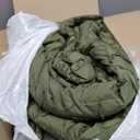 Bedsure Queen Comforter Set - Olive Green Comforter, Boho Tufted Shabby Chic Bedding for Kids, 3 Pieces Vintage Farmhouse Bed Set for All Seasons, Fluffy Soft Bedding with 2 Pillow Shams