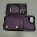 Vinich for iPhone 17e / 16e Wallet Case with Card Holder, RFID Blocking Credit Slots Kickstand Shockproof Phone Cover Fit for iPhone 16e & 17e 6.1" Purple