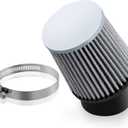 Mini Bike Air Filter for Predator 212cc 6.5hp/Coleman CT200U CT200U-EX KT196/Go Kart/Baja Warrior MB200/Honda Clone GX160 GX200 GX390 Engine Performance Parts Silver