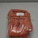 LEEVNA Washable Bathroom Rugs 2'x3', Hand-Woven Kitchen Rug with Tessal, Terracotta Bedroom Throw Rugs, Boho Tufted Rainbow Rug, Farmhouse Indoor Door Mat for Entryway/Porch/Back Door