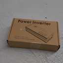 500W Power Inverter DC 12V to 110V Car Charger Converter with Dual USB Ports and 2 AC Outlets for Air Compressor Laptops, Road Trip Accessories (Red)