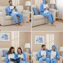 Adult Onesie Halloween Costume Unisex Animal Pajamas Cosplay One Piece Sleepwear for Women and Men (L)