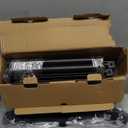 Folding Luggage Rack for Guest Room, Metal Foldable Suitcase Stand Holder with Metal Shelf for Bedroom, Black, 1 pack