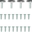 Table Legs Metal 2 PCS, Black Steel Table Legs 28" H x 24" W, Heavy Duty and Stable for DIY Tables, Desks, and Bench