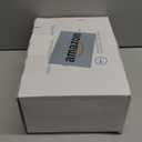 USlixury Organic Buckwheat Pillow for Sleeping with Extra Organic Pillowcase and Hulls, 14"X20" Buckwheat Hull Pillow, Adjustable Height and Firmness, Firm Neck Support for Side Sleepers, Cool, White