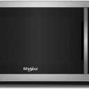 Whirlpool WMCS3019RS Countertop Microwave with Turntable 0.9 Cu. Ft, Steam Clean, 900 Watt Microwave, Stainless Steel