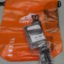 HEETA Dry Bag Waterproof for Women Men, 5L/10L/20L/30L/40L Roll Top Lightweight Dry Storage Bag Backpack with Phone Case for Travel Swimming Boating Kayaking Paddle Board Camping Beach Accessories (Orange)