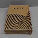 Beige Travertine Marble Serving Tray with Handles - 14x10 inches, Beaded Oval Decorative Tray, Countertop Ottoman Tray for Vanity, Living Room Entryway Table, Perfume Candle Display