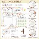 STOFINITY Wildflower Bridal Shower Games for Guests - Wedding Advice and Wishes for The Mr and Mrs, Find The Guest Bingo Bridal Shower Decorations, Funny He Said She Said Would You Rather Game Ideas