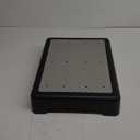 GWNF3.35'' Short Step Stool  600lb Capacity Ultra-Sturdy Structure & Lightweight Step Stools for Seniors, Kids & Adults | Non-Slip Wide Platform | Mobility Step Stool for Indoor & OutdoorBlack-Grey (Small)