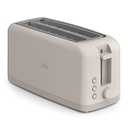 bella 2 Slice Slim Toaster, Fitsanywhere™ Kitchenware, 6 Setting Shade Control with Reheat & Cancel Buttons, Fits sourdough, 10” Long Slot, Anti Jam & Auto Shutoff, 900 Watt, Oatmilk
