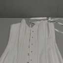 Daisy corsets womens Daisy Corsets Top Drawer White Cotton Steel Boned Overbust Corset (Small)