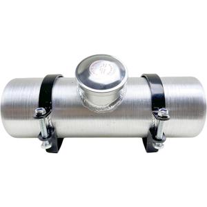 JSD 0.58 Gallon Aluminum Small Mini Bike,Go kart Fuel Cell Gas Tank 4 x 12" Center Fill 1/8" NPT Outlet