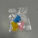 Edge Stitch Lock & Sewing Gauge, 4 Colors Sewing Needle Gauge Measuring Tool, Mini Sewing Finger Ruler for Even Stitches, 3mm Sewing Templates, DIY Stitching kit for Machine Sewing