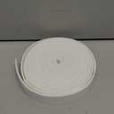 Qilery 2" x 1" x 200'' Fireproof Insert Insulation for Fireplace, Strip Fiber Blanket Rated to 2200f High Temperature Resistance Gasket for Wood Stove Pellet Stove Boiler Kiln Forge Fireplace, DIY