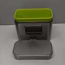 simplehuman Compost Caddy, Detachable and Countertop Bin, 4 Liter / 1.06 Gallon, Brushed Stainless Steel