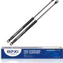 BOXI 2pcs Gas Charged Universal Lift Supports Struts Shocks Springs Dampers Extended Length 10 inches, Compressed Length 6.75 inches, 80lbs Force, 10.2mm Eyelet Ends SG459006, BX54609