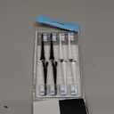 AquaSonic Genuine Duo PRO 8-Pack Replacement Brush Heads - Upgraded Proflex Brush Heads for Improved Plaque Removal - ADA Accepted - Genuine AquaSonic