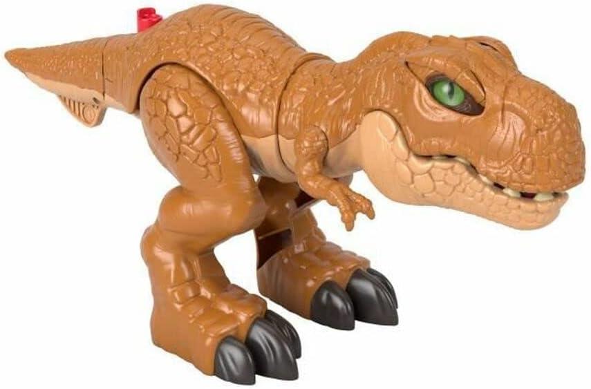 Fisher-Price Imaginext Jurassic World Thrashin Action T Rex Dinosaur Figure for Preschool Kids Ages 3 to 8 Years