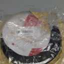 4 Pack Black Drip Pans, Compatible with Whirpool Kenmore Frigirate Stove Top Drip Bowls. Include 2 Pcs 6'' Range Replacement Drip Pans and 2 Pcs 8 '' Cooktop Drip Pans (Whirlpool)