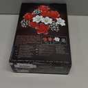 Roses Flower Bouquet Building Blocks with Vase, Valentines Day Gifts for Her Wife Him, 1077PCS Botanical Collection Artificial Flower Birthday Gifts for Women Men Husband Mom Teen Girls Teacher Adults