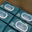 720 Count (12 Packs of 60) Wipes for Adults, 8" x 12" Extra Large Wet Wipes for Incontinence & Cleansing, Disposable Body Shower & Bath Wipes for Elderly Bathing No-Rinse - Vitamin E & Aloe