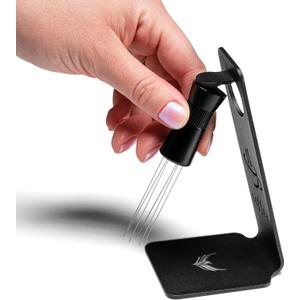 WDT Tool Espresso Stirrer Distrubution Tool Adjustable Coffee Needle Distributor 0.25mm & 0.4mm / Premium Espresso Machine Accessories for Puck Prep (Model A)