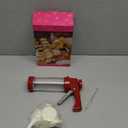 Cookie Press for Baking, Spritz Cookie Press, Thicken Cookies Press Kit with 16 Discs and 6 Decorating Tips, Suitable for DIY Cookies Maker and Cake Icing (Red)