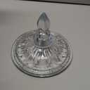 1.3 Gallon Glass Drink Dispenser, Glass Beverage Dispenser with Spigot for Party Bar Wedding, Crystal Collection Jug, Wide Mouth with Lid, Iced Beverage Dispensers (1.3gal Glass relief)