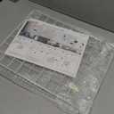 C&AHOME Photo Wall Display Set of 2, Grid Panel with Hooks, Clips, Hemp Cord, Hammer - 15.7" x 11.8", White 