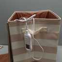 Parquix 38L Foldable Towel Warmer for Bathroom, Home & Spa, Large Capacity for Oversized Towels, Blankets & Robes, 4 Temp Modes, Auto Shut-Off Timer, Perfect Spa Gift for Loved Ones (White)