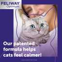 FELIWAY Optimum 30 Day Cat Calming Plug In Pheromone Diffuser Starter Kit, 48ml - Helps Reduce Common Signs of Stress in Cats & Kittens, Enhanced Calming